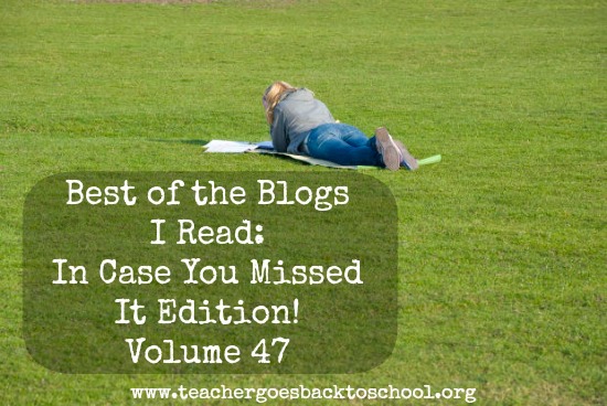 best of the blogs i read volume 47